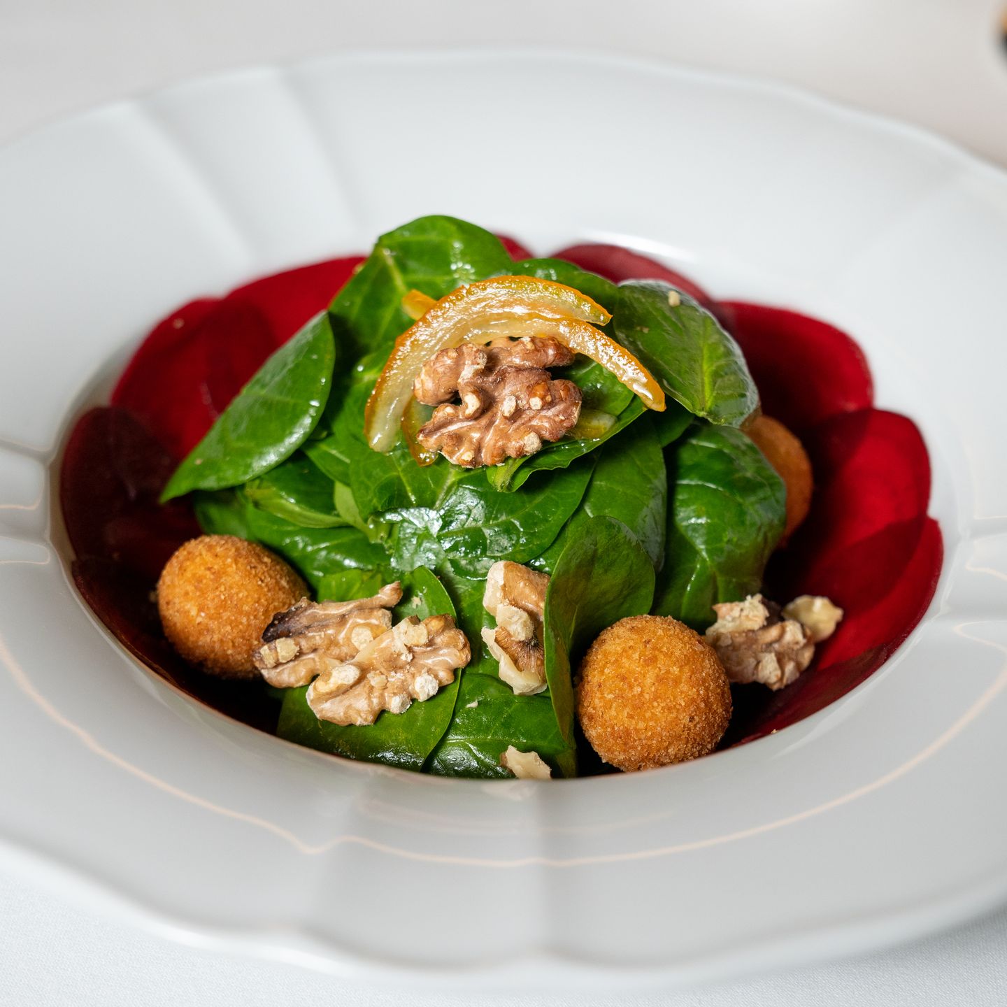 Insalata Di Caprino E Spinaci