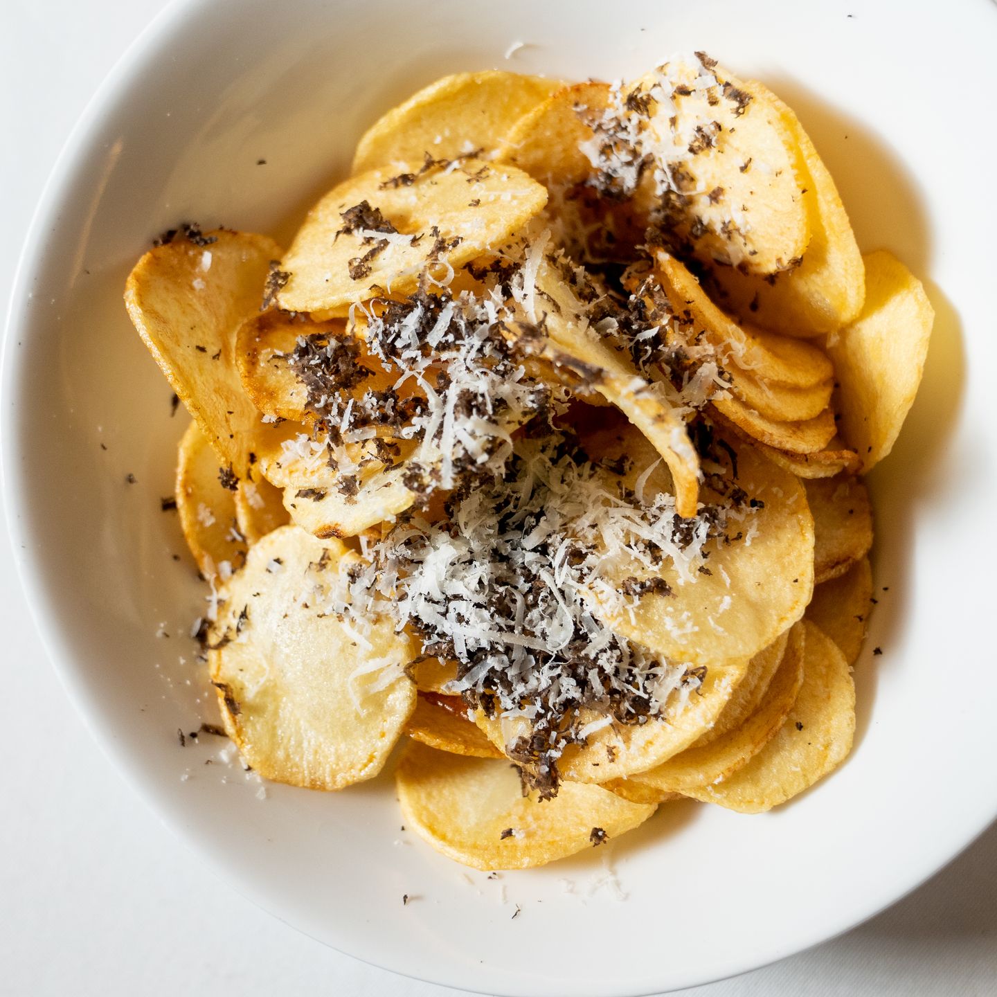 Chips Di Patate Fritte Al Tartufo