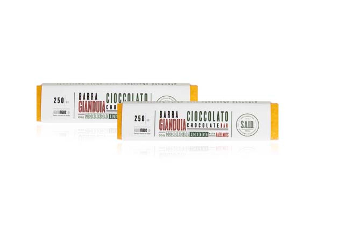 Gianduia Bar W Hazelnuts 250 Gram
