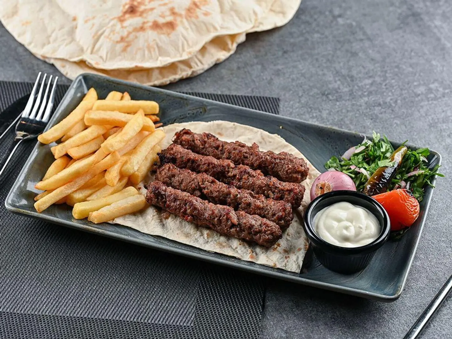 Grilled Meat Kebab