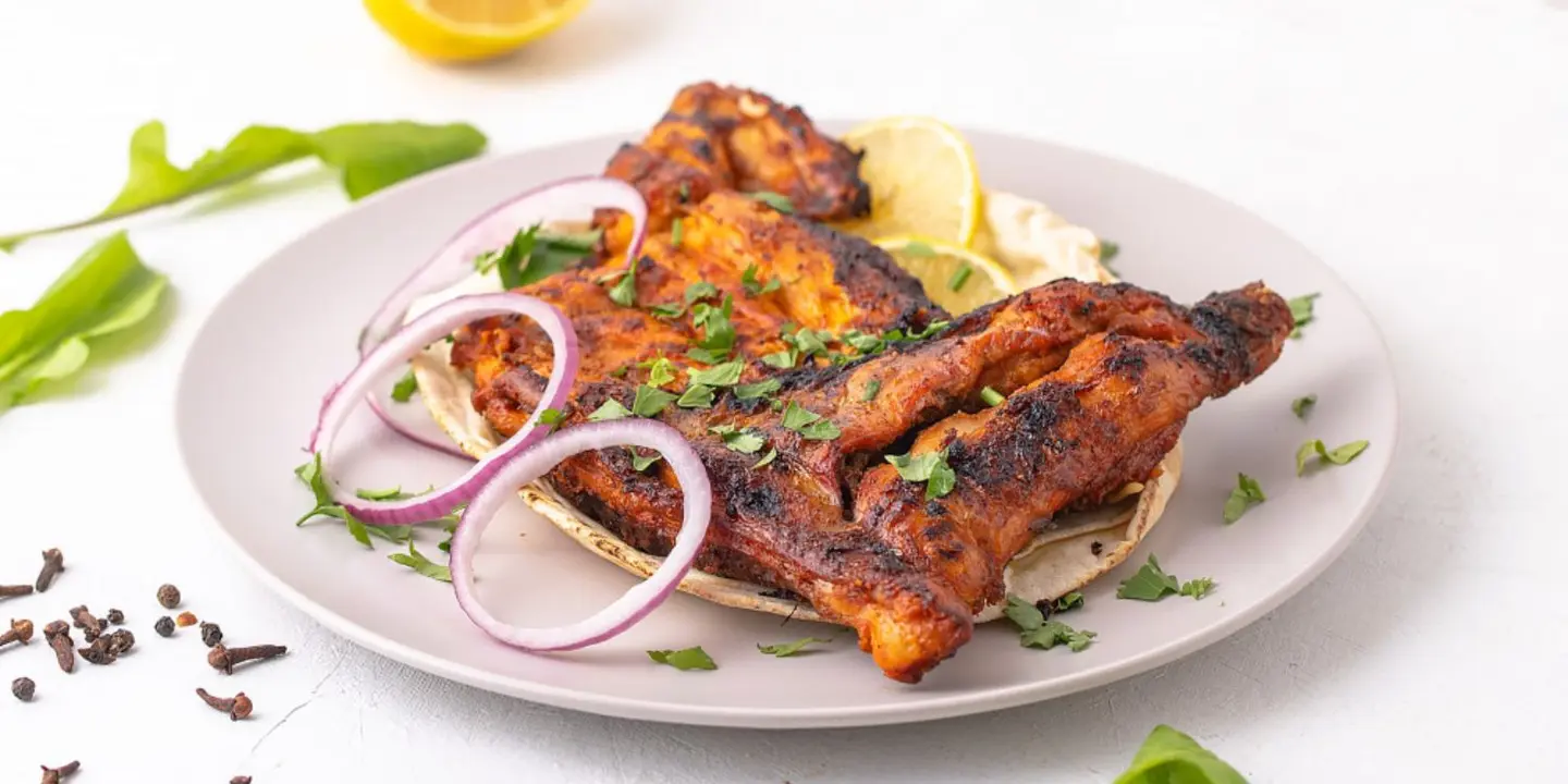 Plain Charcoal Half Chicken