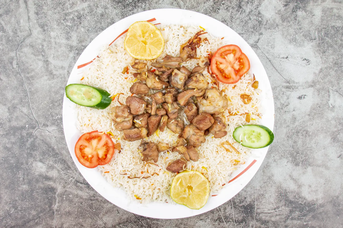 Mgalgal Meat And Shabi Rice