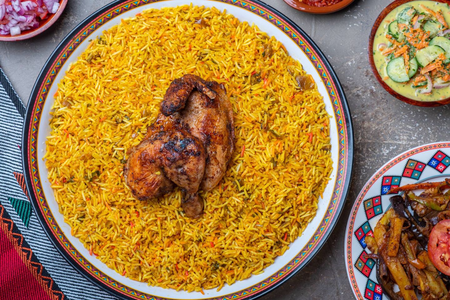 برياني دجاج