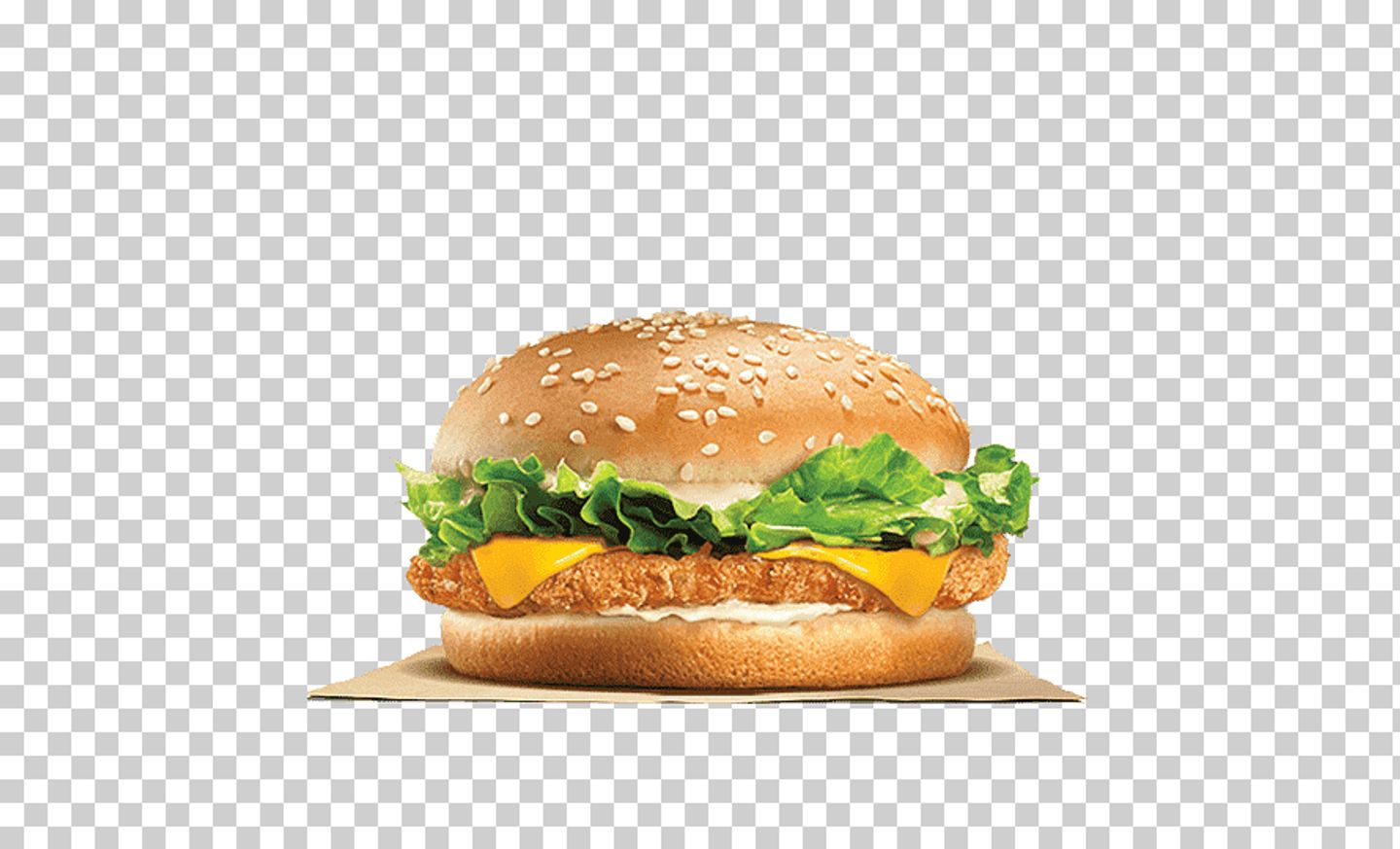 Chicken Burger With Cheese