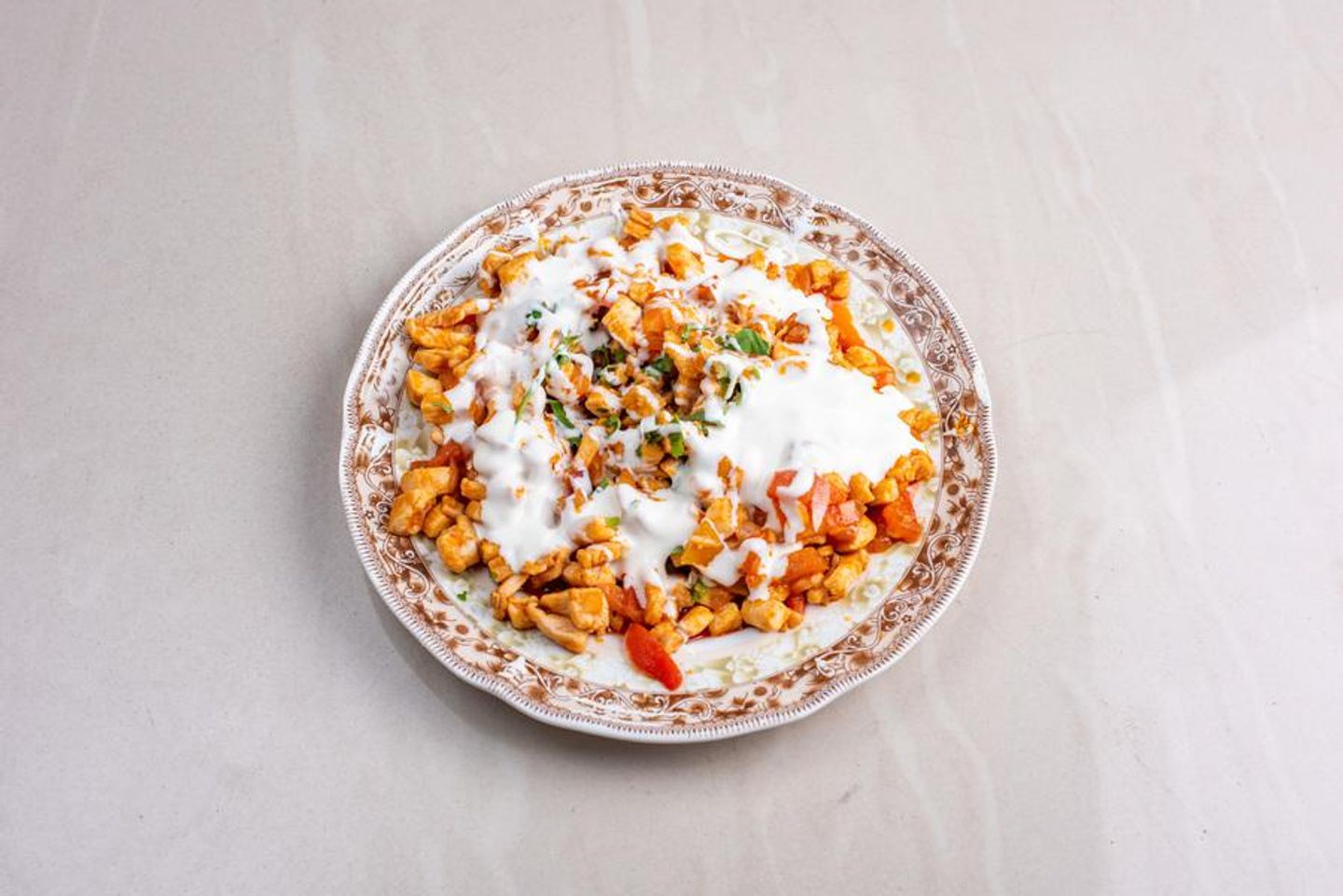 Chicken Mgalgal With Cheese