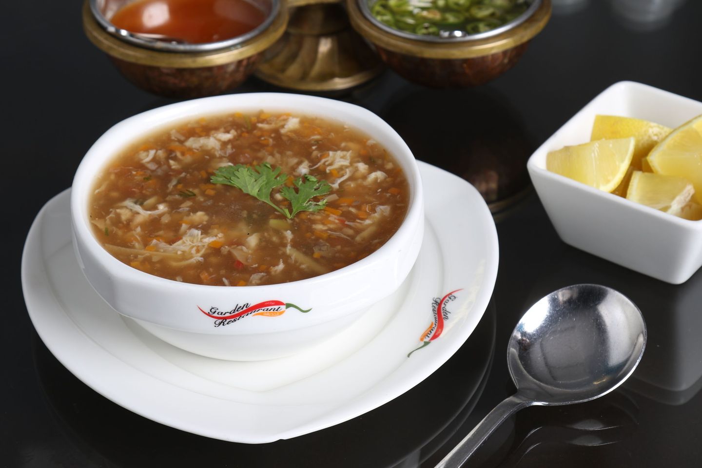Manchow Soup With Chicken