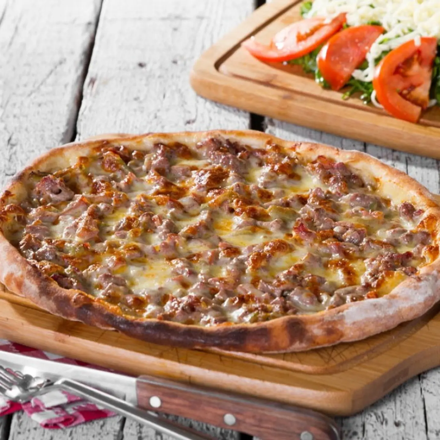 فطيرة لحم بالبيض