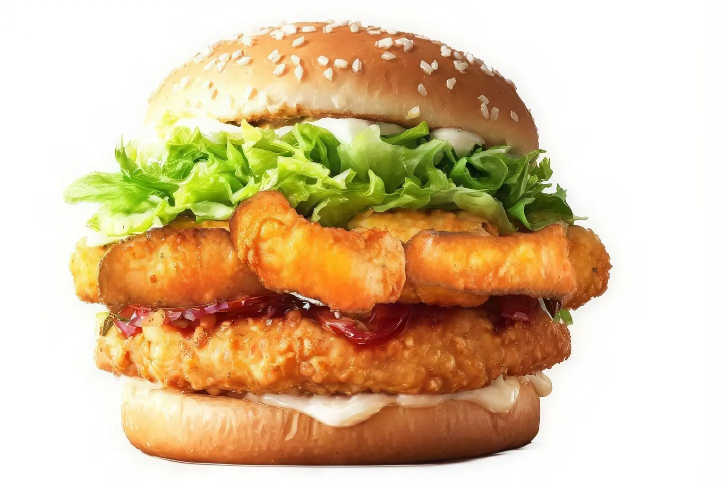 Chicken Fillet With Onion Ring