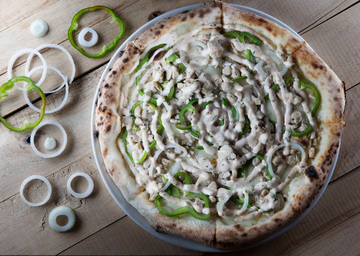 Ranch Chicken Pizza