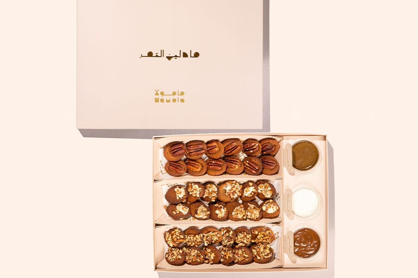 كيك مادلين التمر