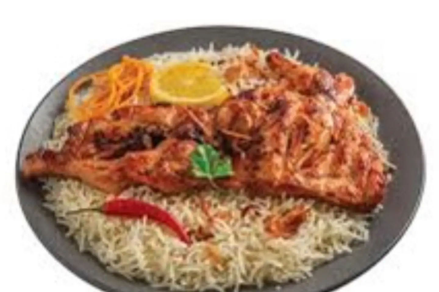 حبه دجاج عالفحم + سلطه خضراء +ببسي