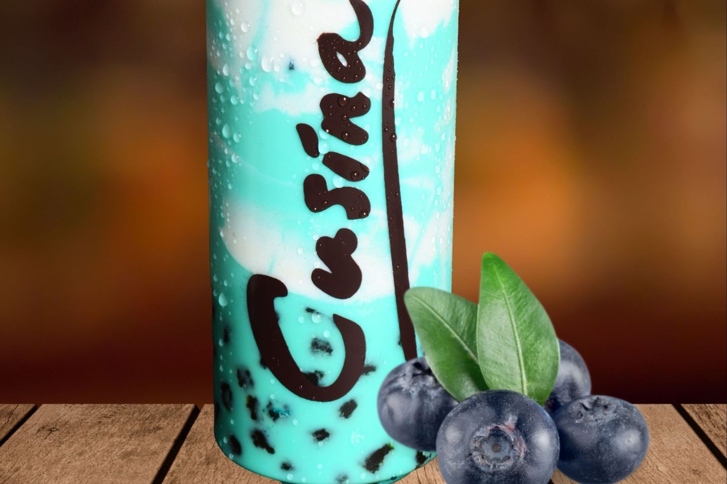 Blueberry Milktea