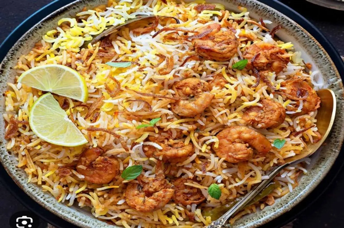 برياني بالروبيان