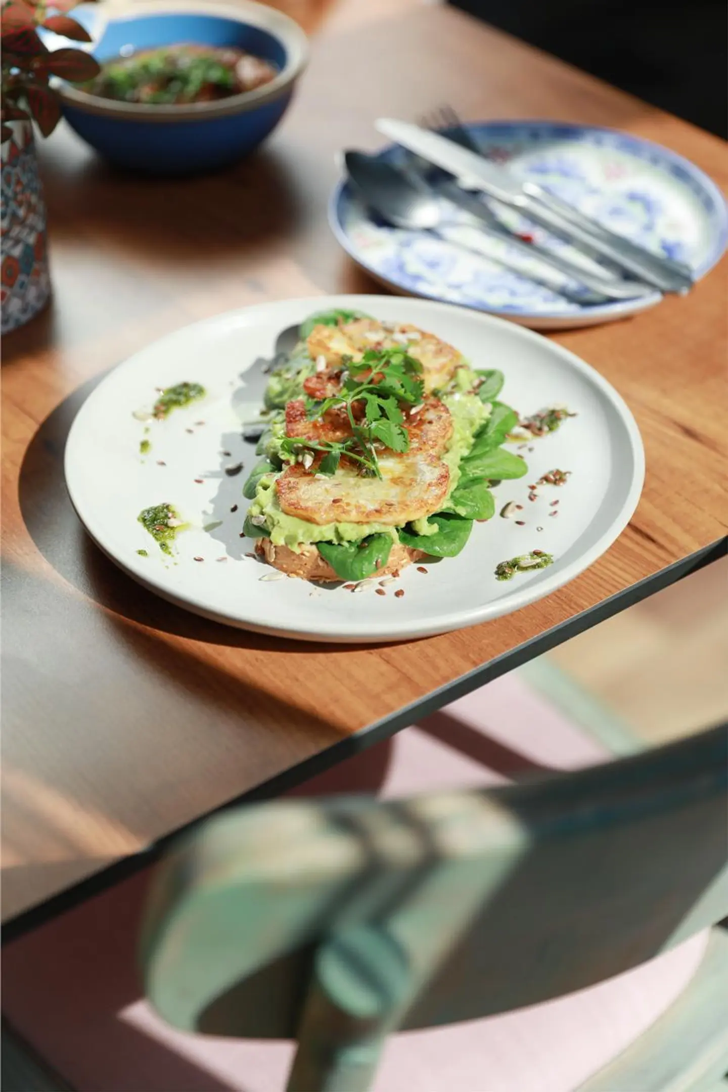 Halloumi And Avocado