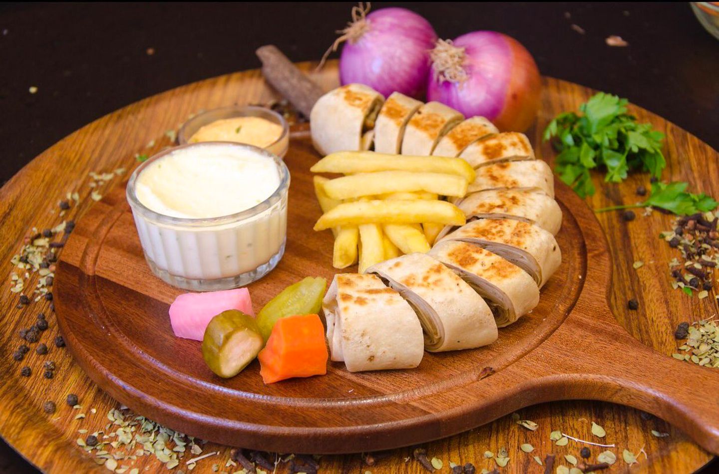 صحن سوبر - مع جبن