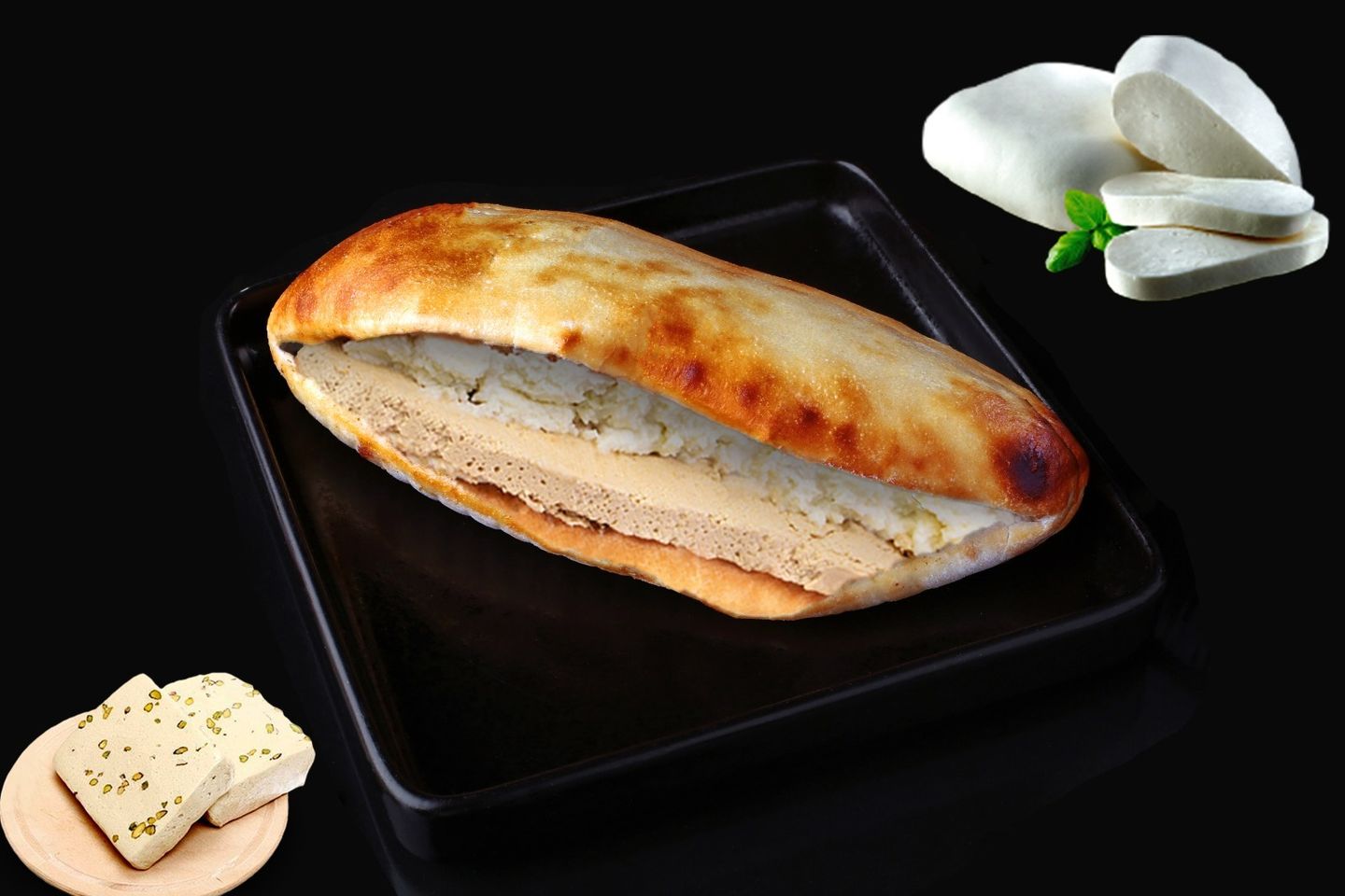 Halva  Tahina And Cheese