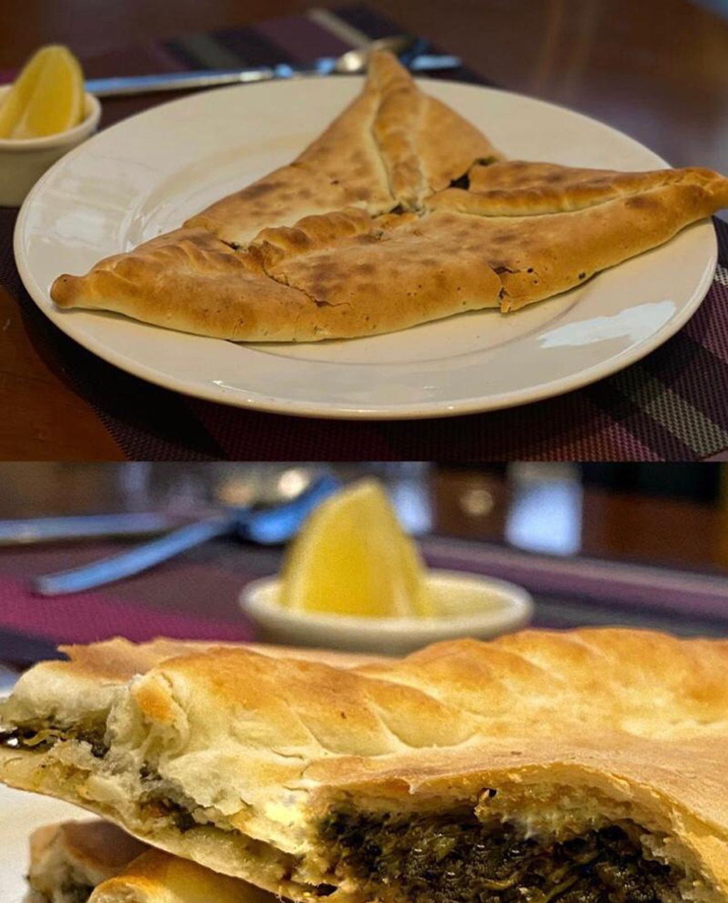 Spinach Manakeesh