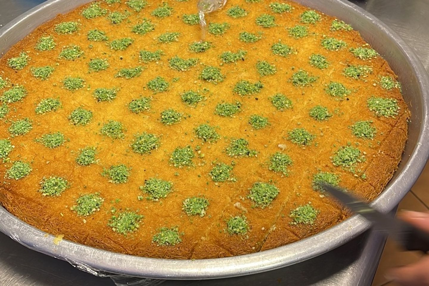 Kunafah With Cream