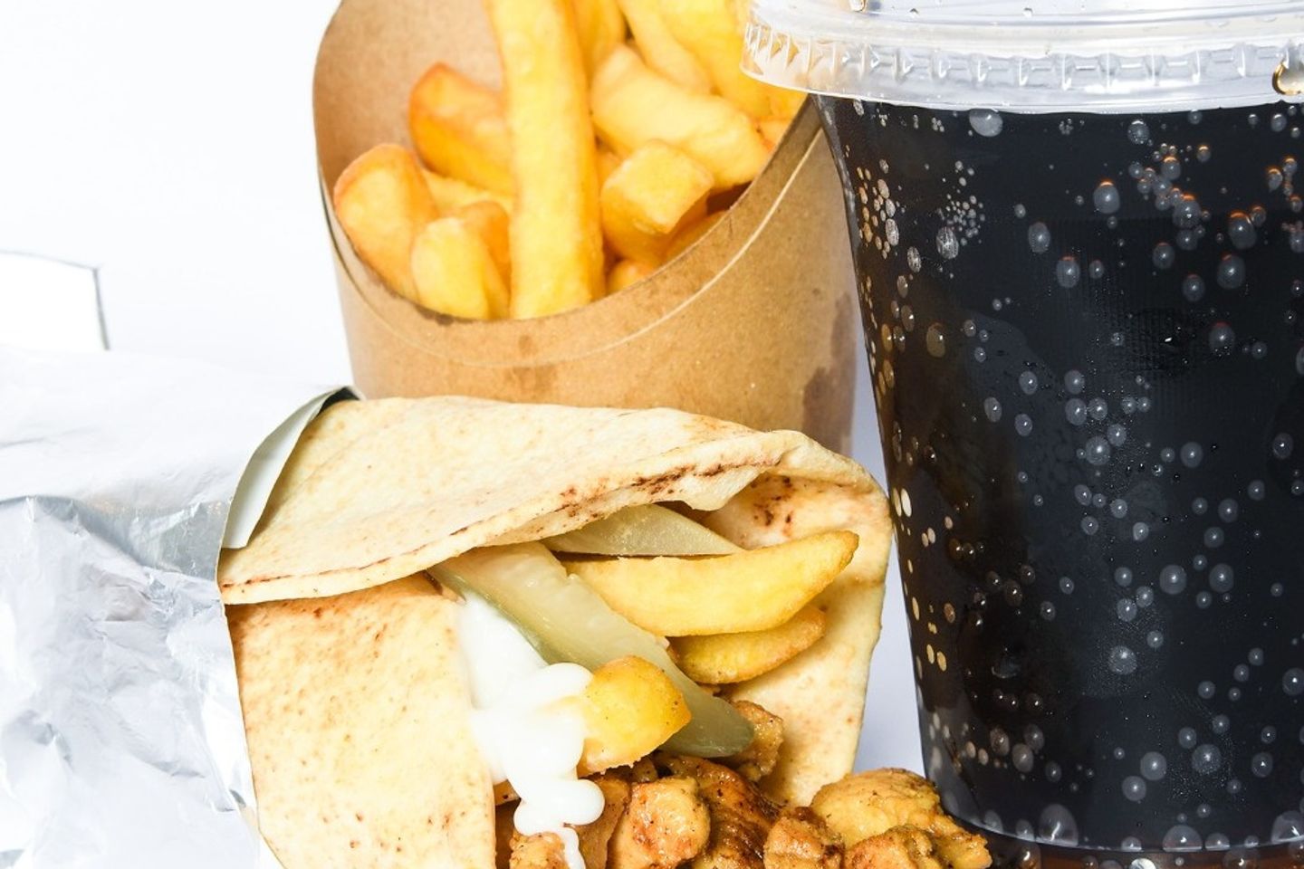 Chicken Shawarma Meal With Cheese