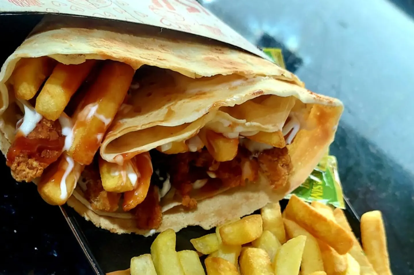 كريب مشكل لحم