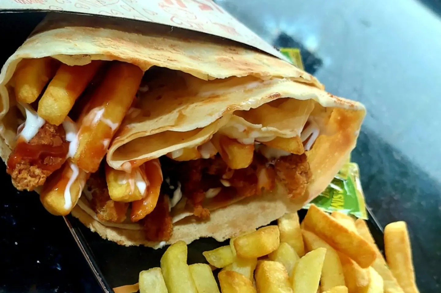 Chicken Mix Crepe