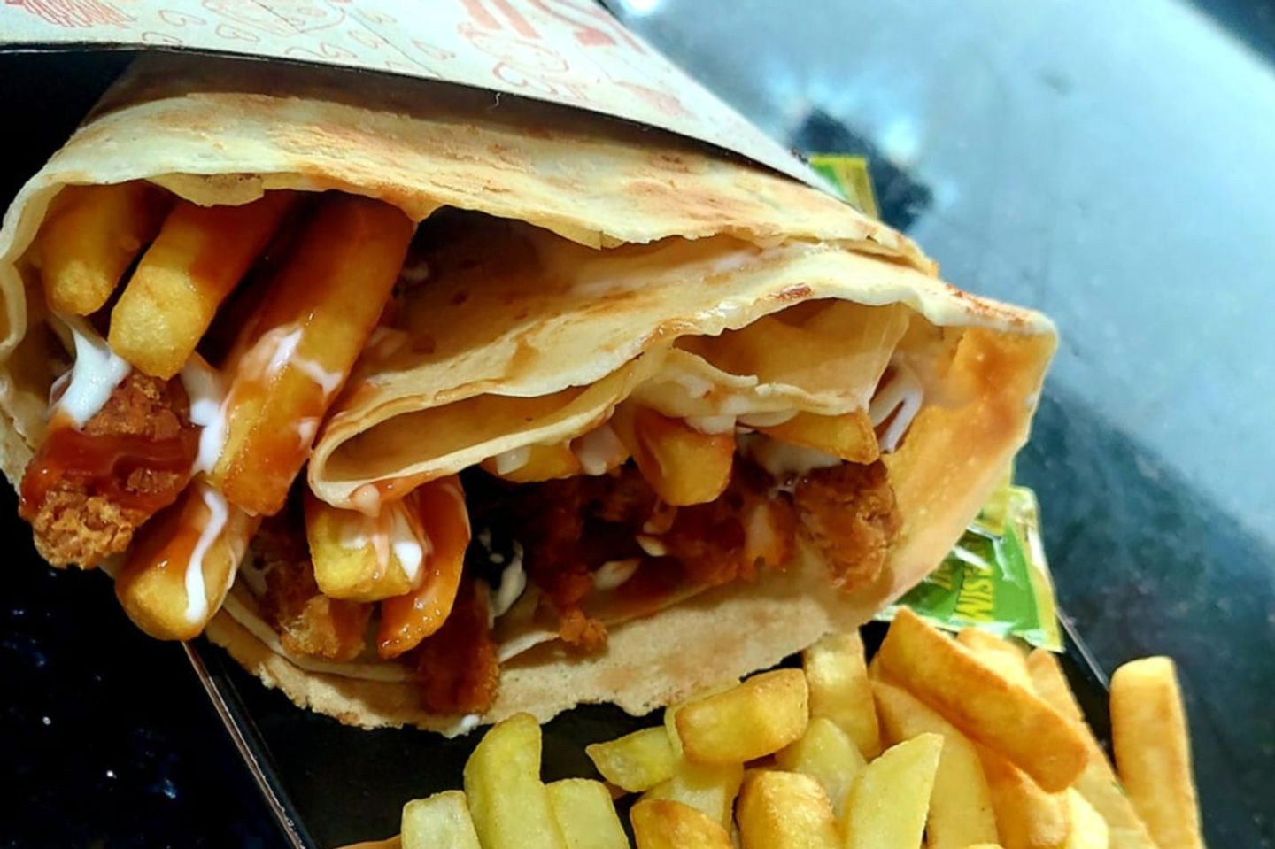 Minced Meat Crepe