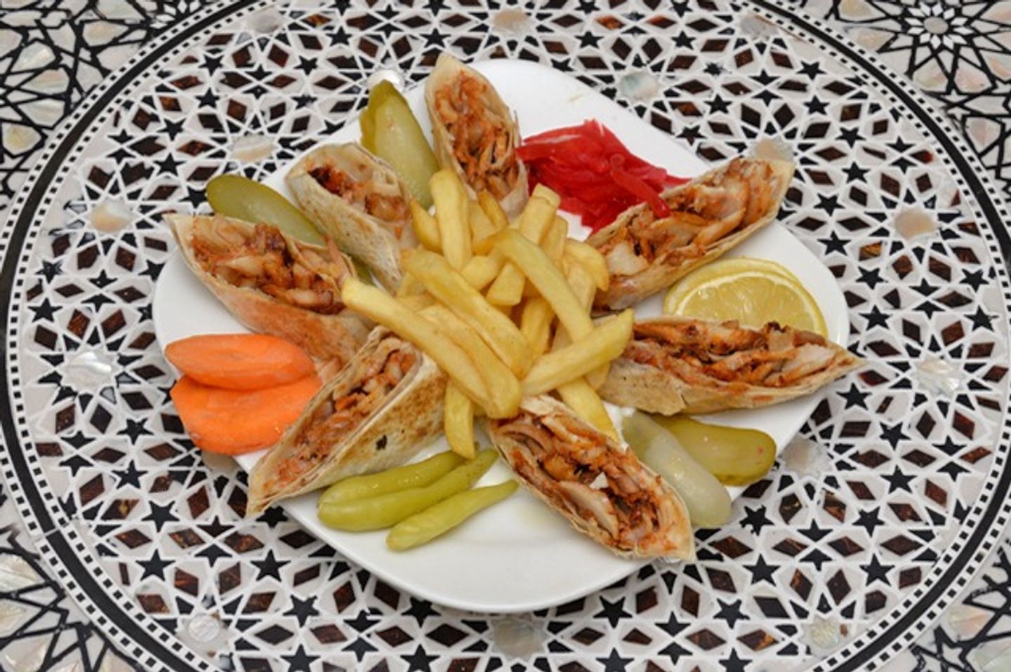 شاورما دجاج عربي