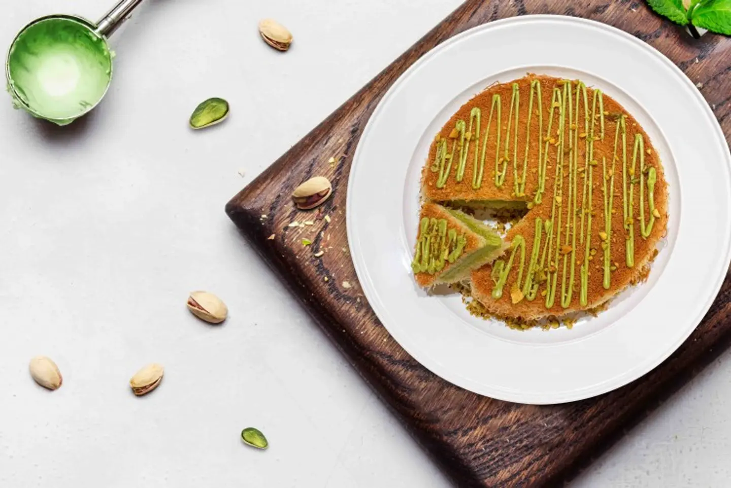 Pistachio Kunafah