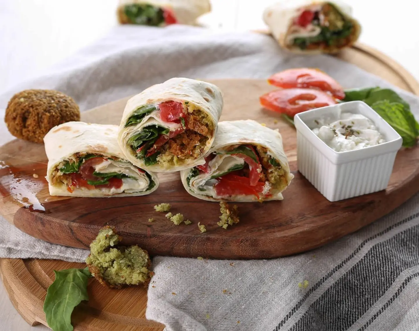 Falafel With Labna