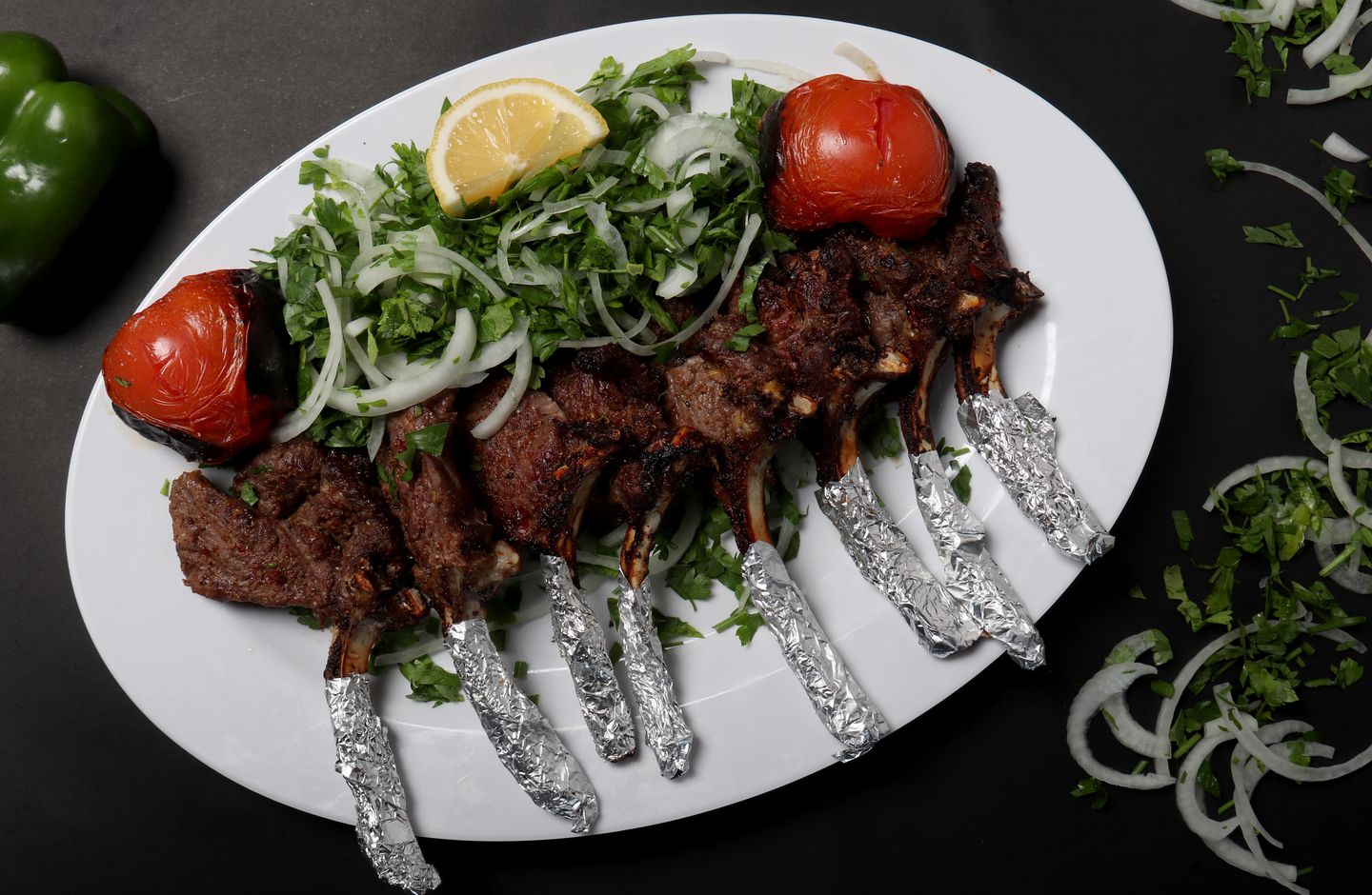 ريش مشوي