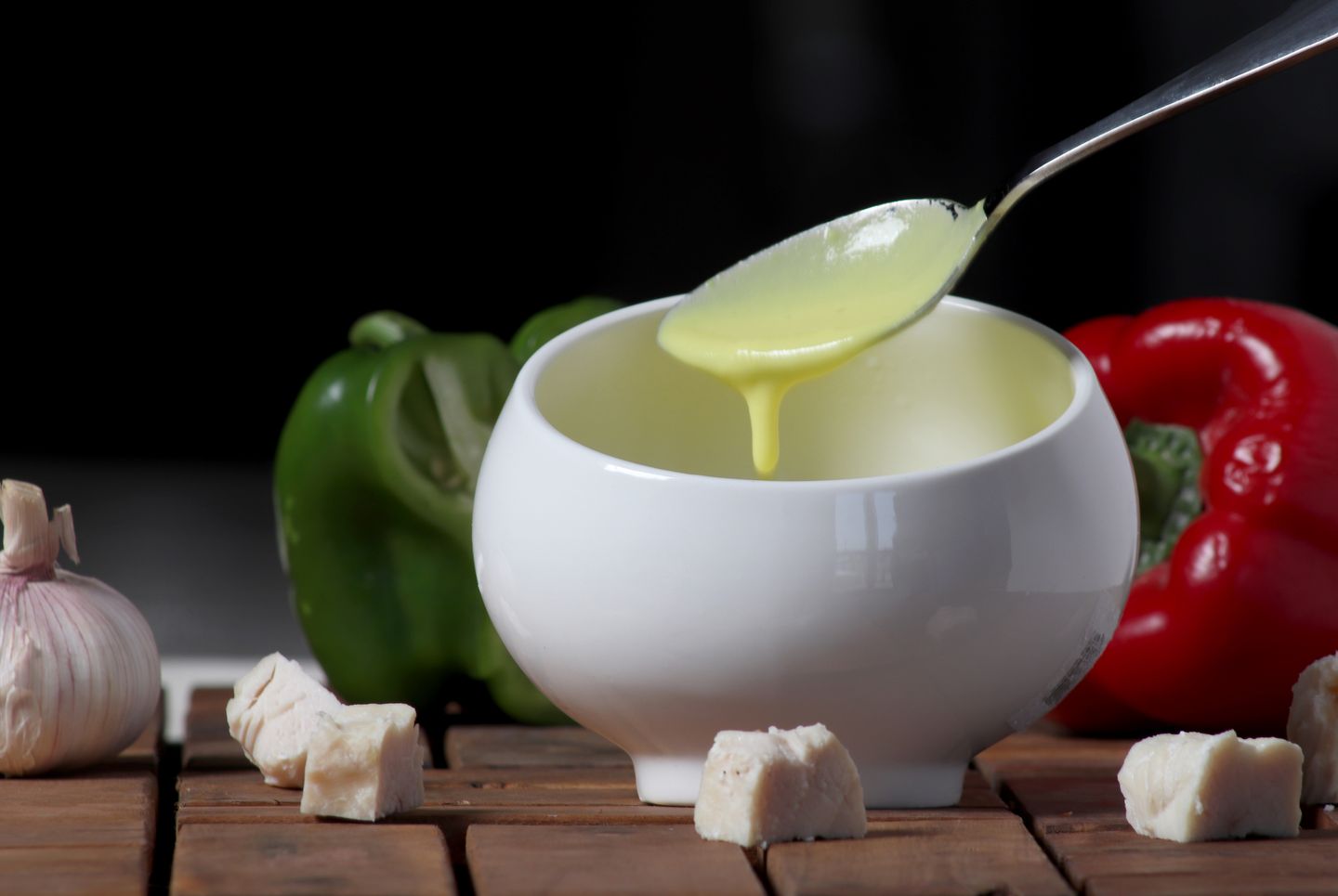 شوربة كريمة الدجاج