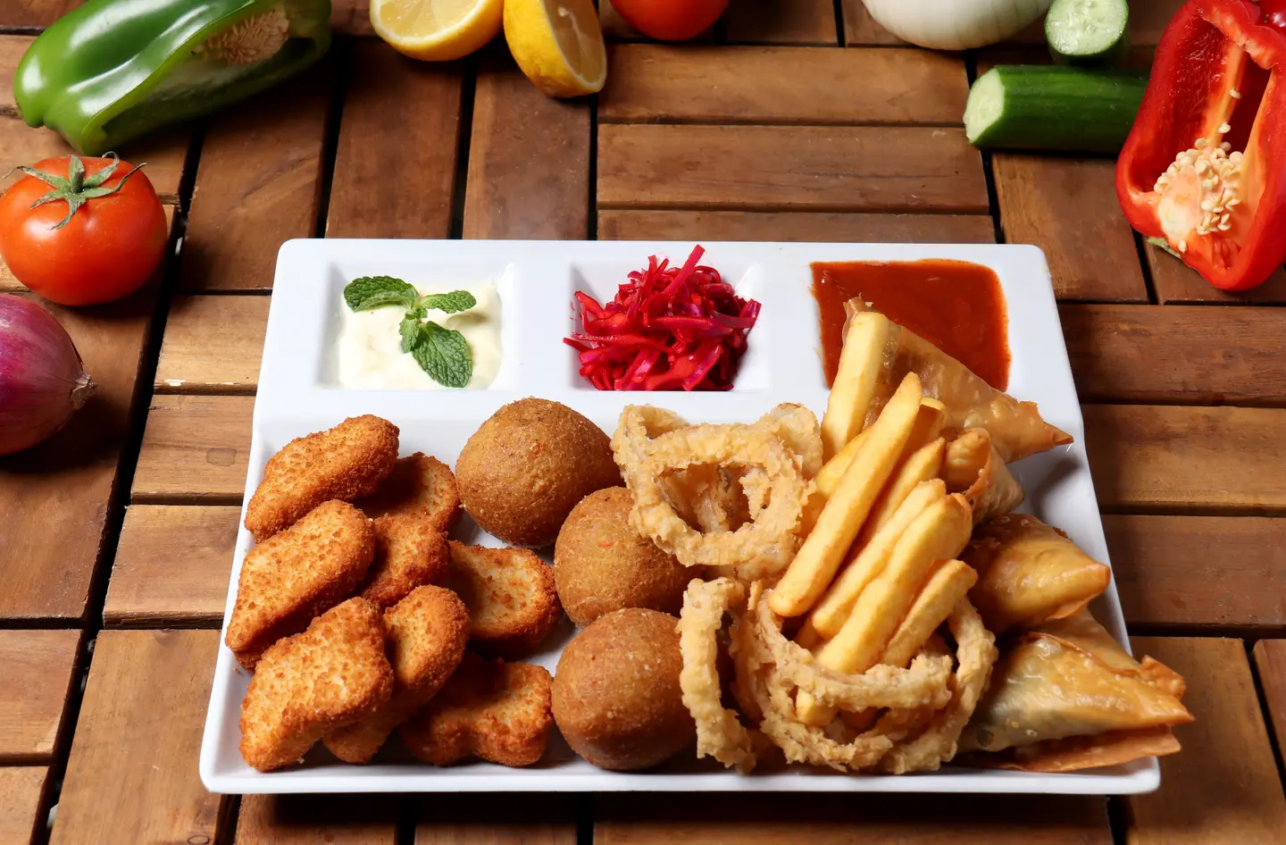 Mixed Hot Appetizers