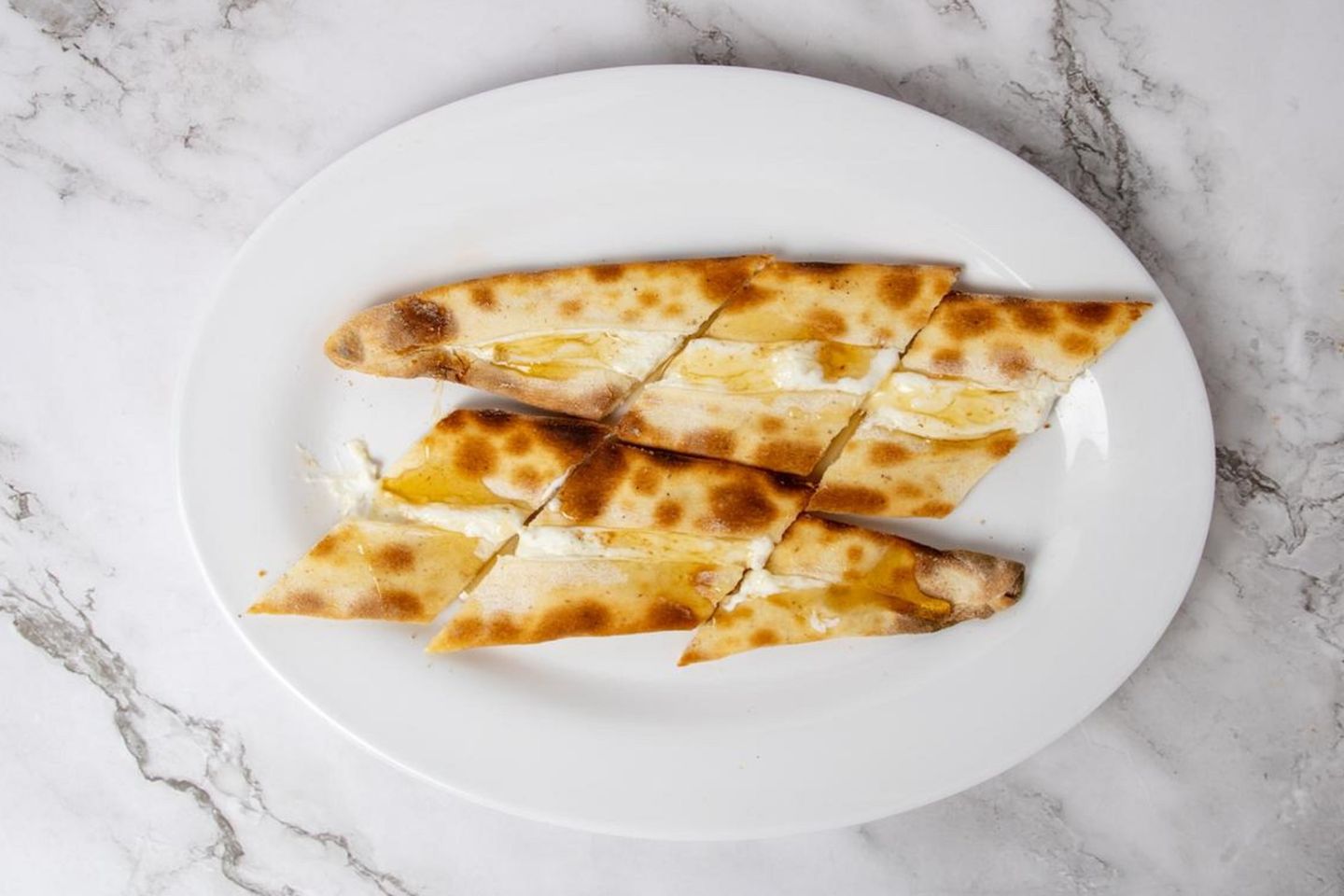 Labneh Pie Honey
