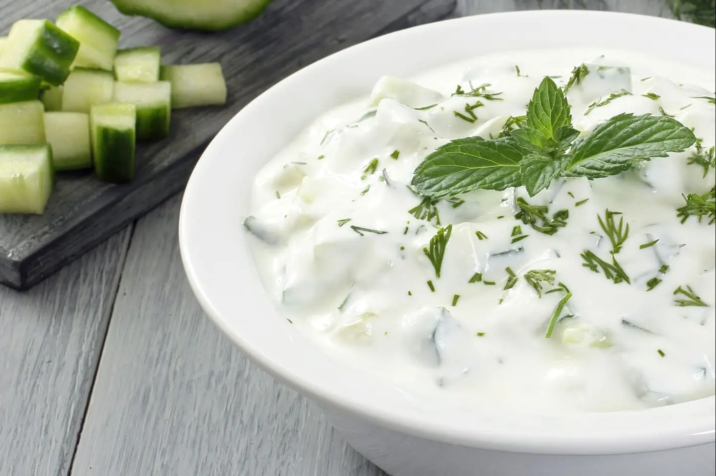 Cucumber Carrot Yogurt Salad