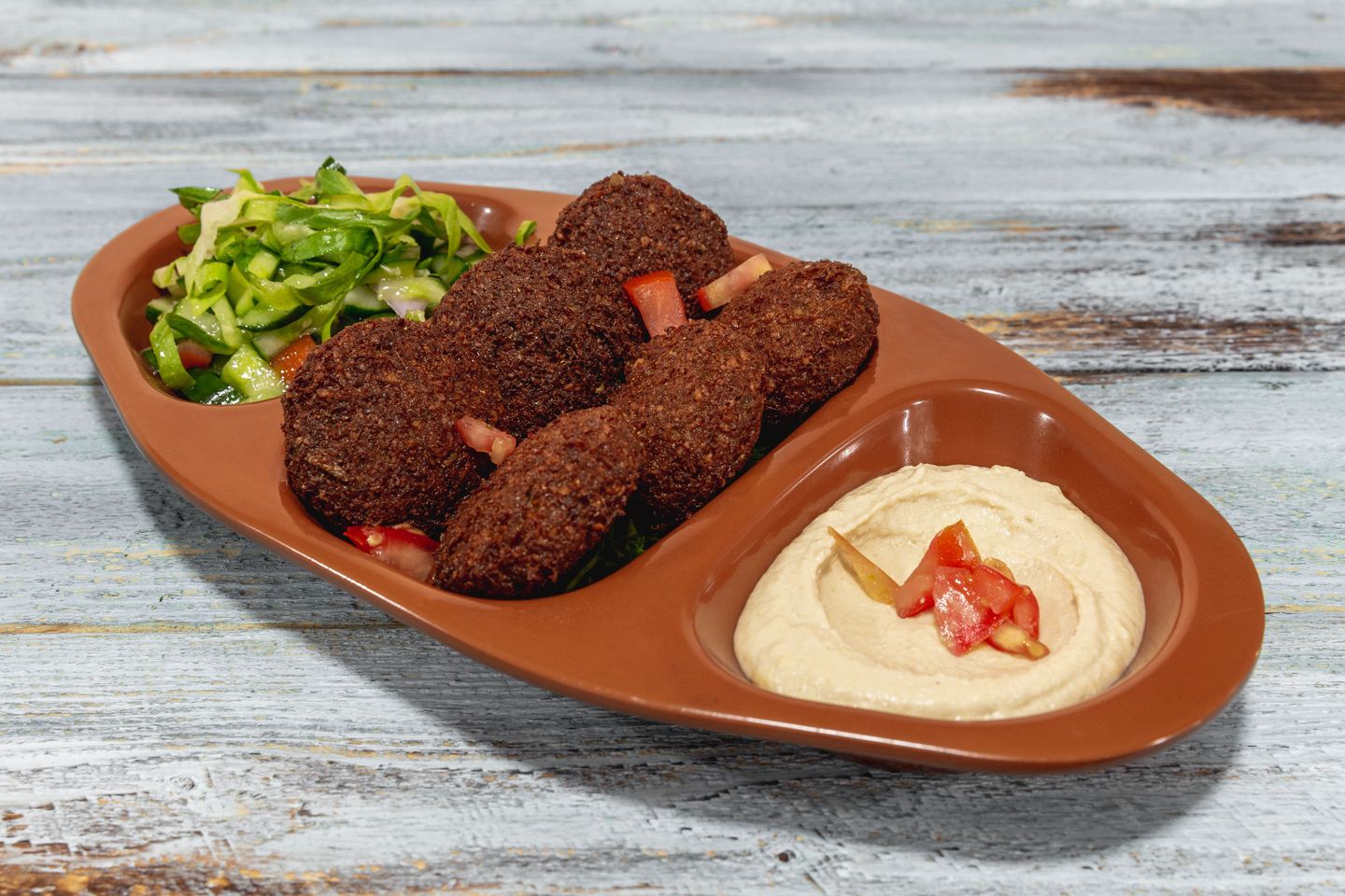 Falafel With Appetizers - Large