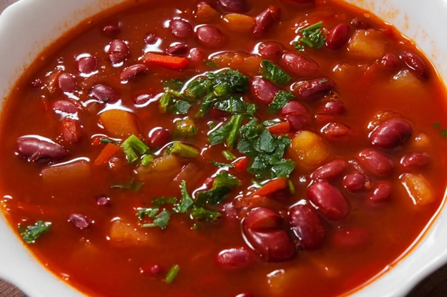 فاصوليا حمراء ساده