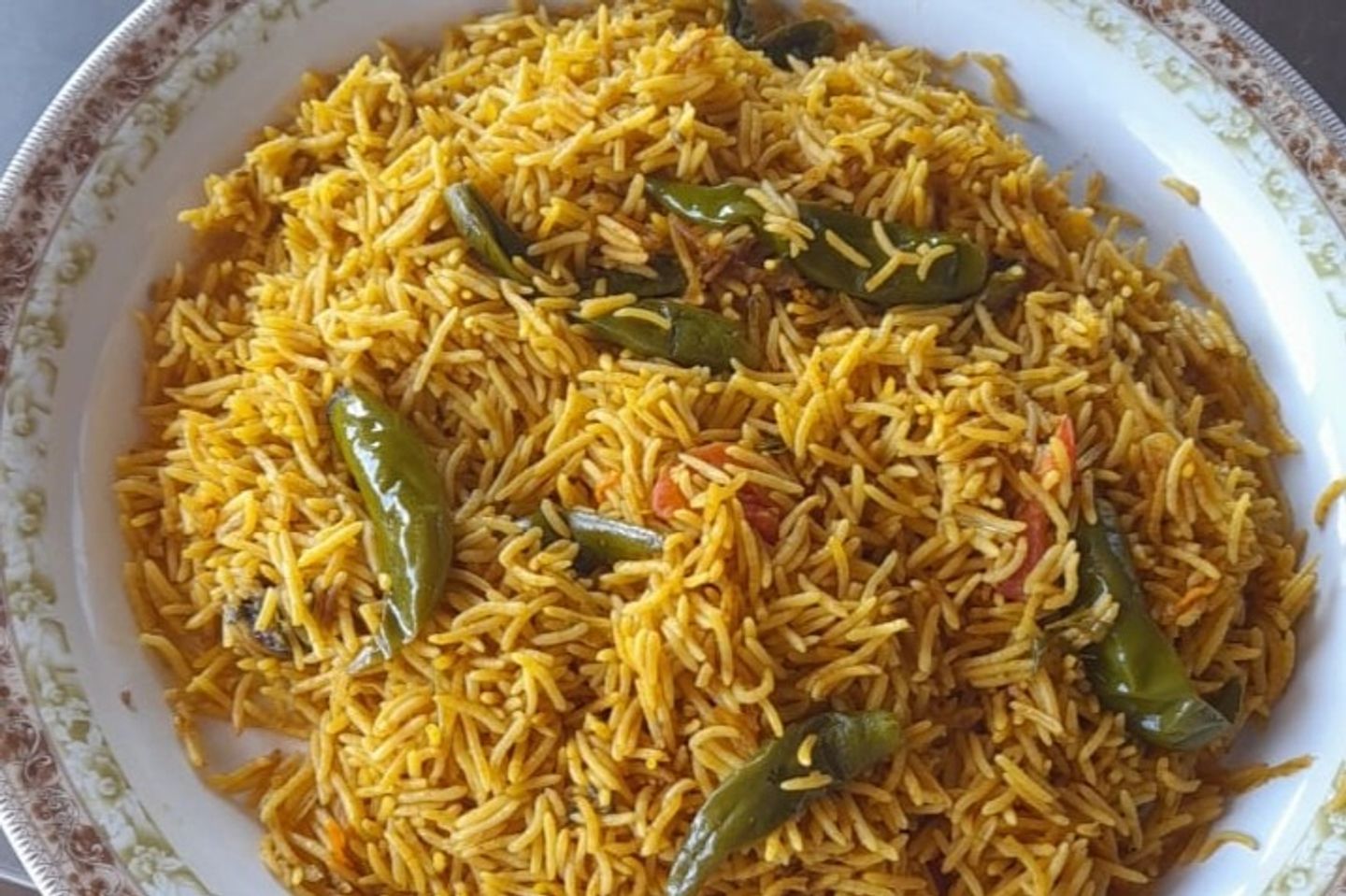 حبة شواية مع رز مبهر