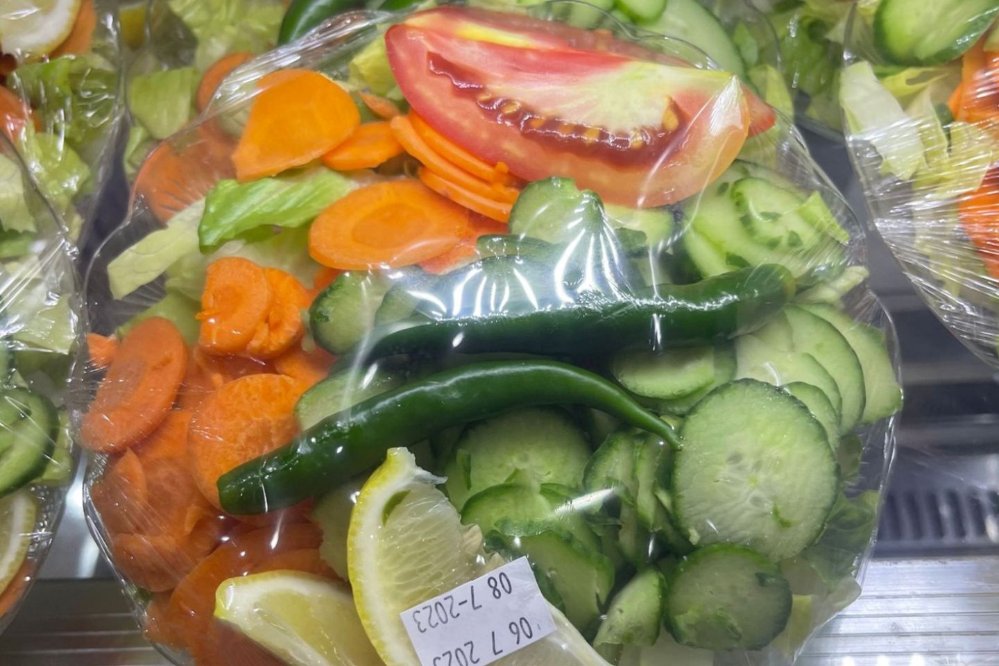 Turkish Green Vegetables Salad