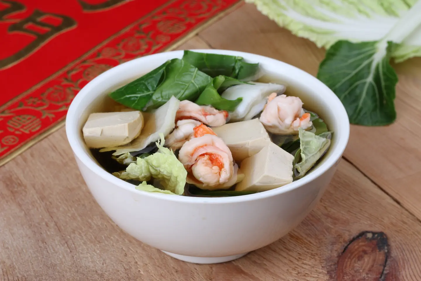 شوربة ميسو اليابانية بالتوفو