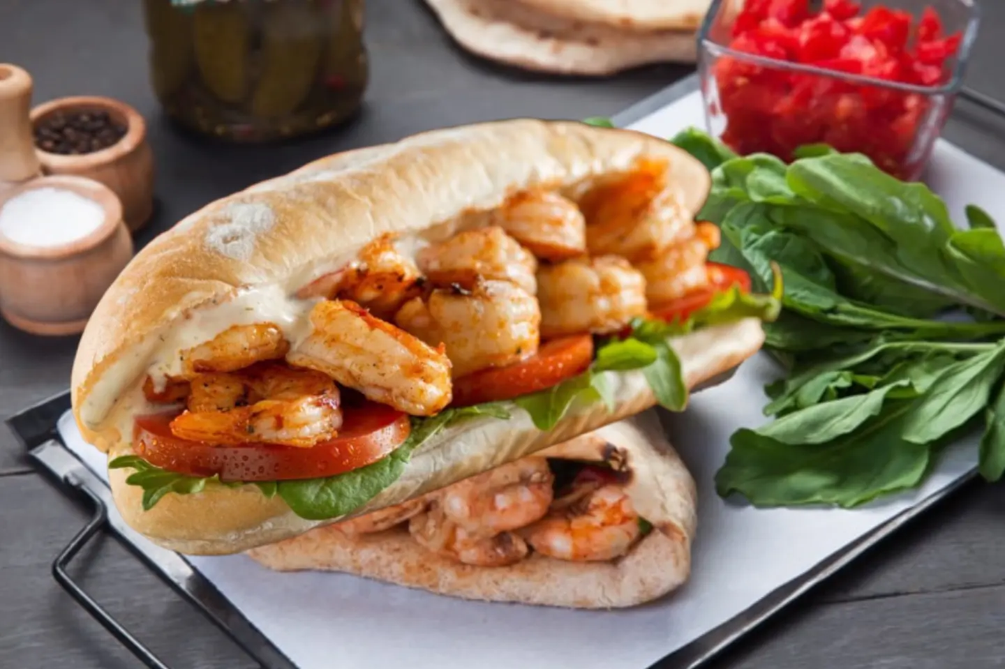 Shrimp Sandwich