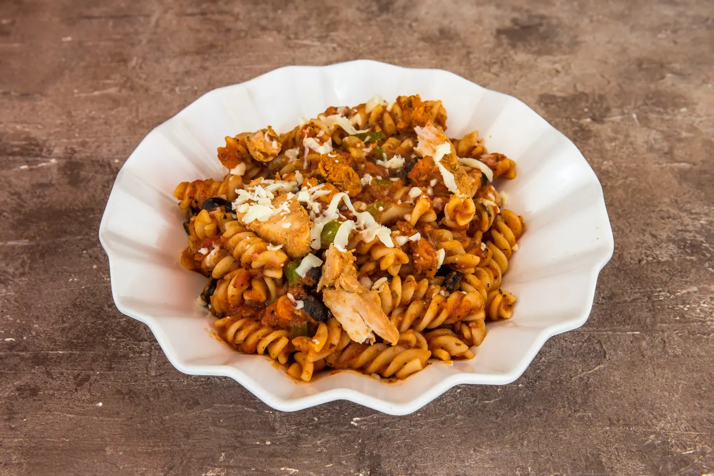 Red Pasta With Chicken