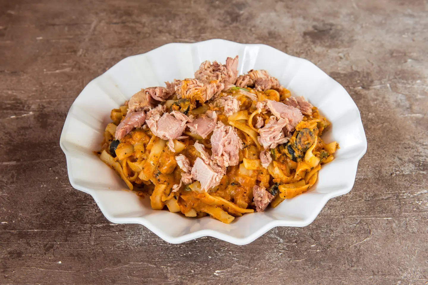 Tuna Fettuccine