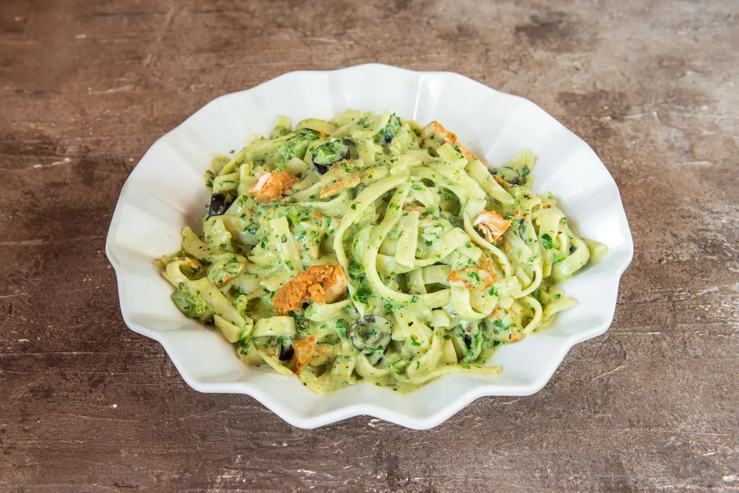 Pesto Fettuccine