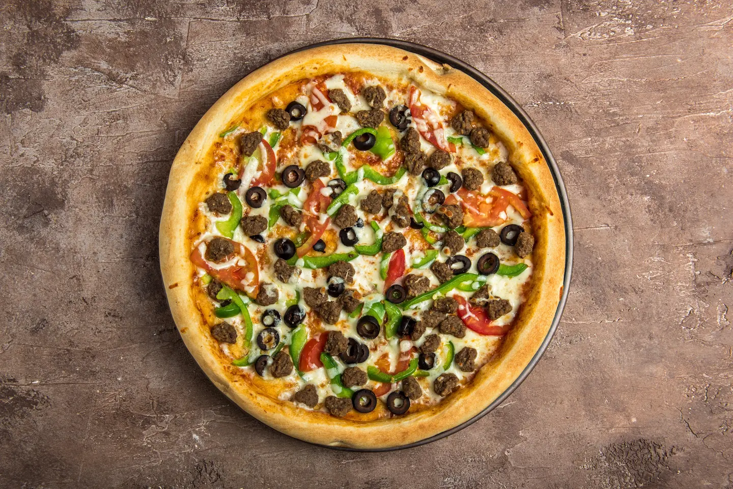 Fajita Meat Pizza