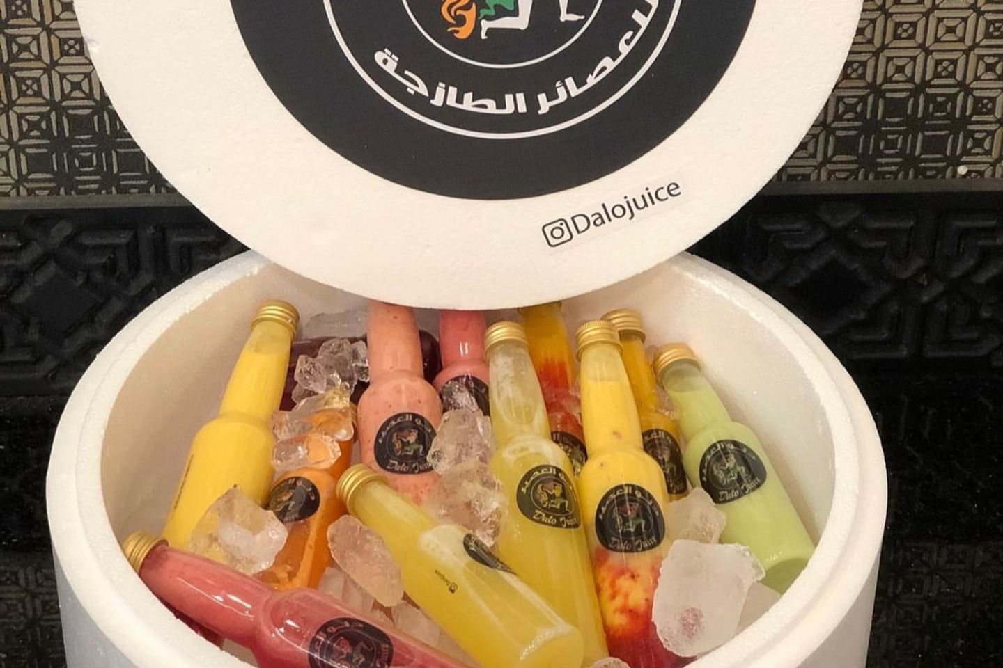 بوكس عصائر مشكله