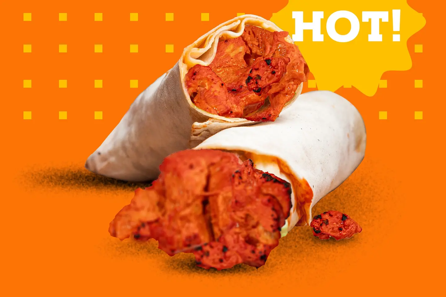 Spicy Tikka Wrap