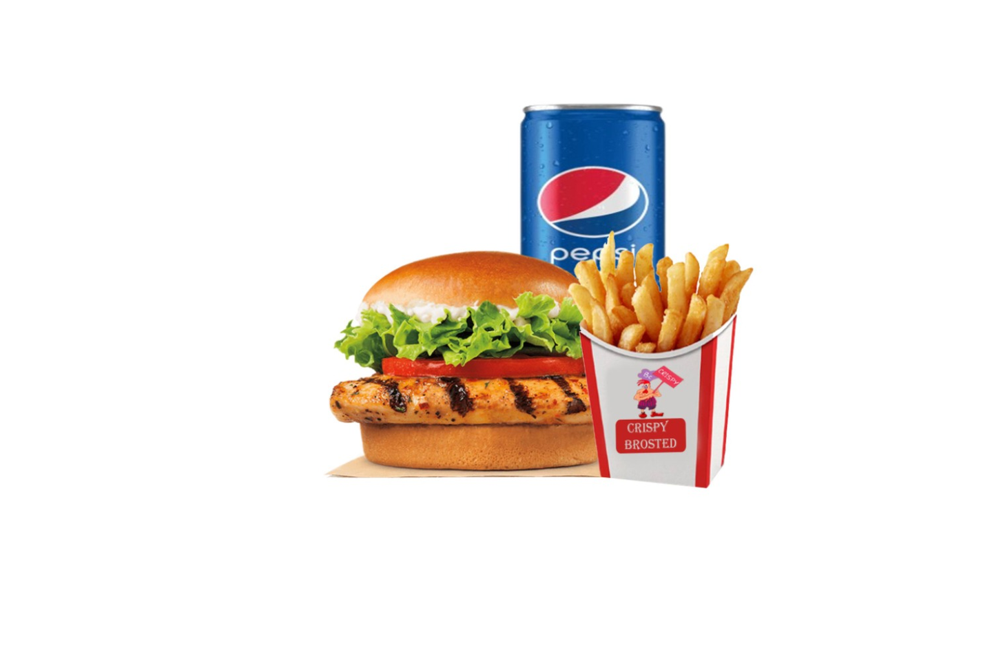 Burger Laham Grill (100g) Jambo Meal