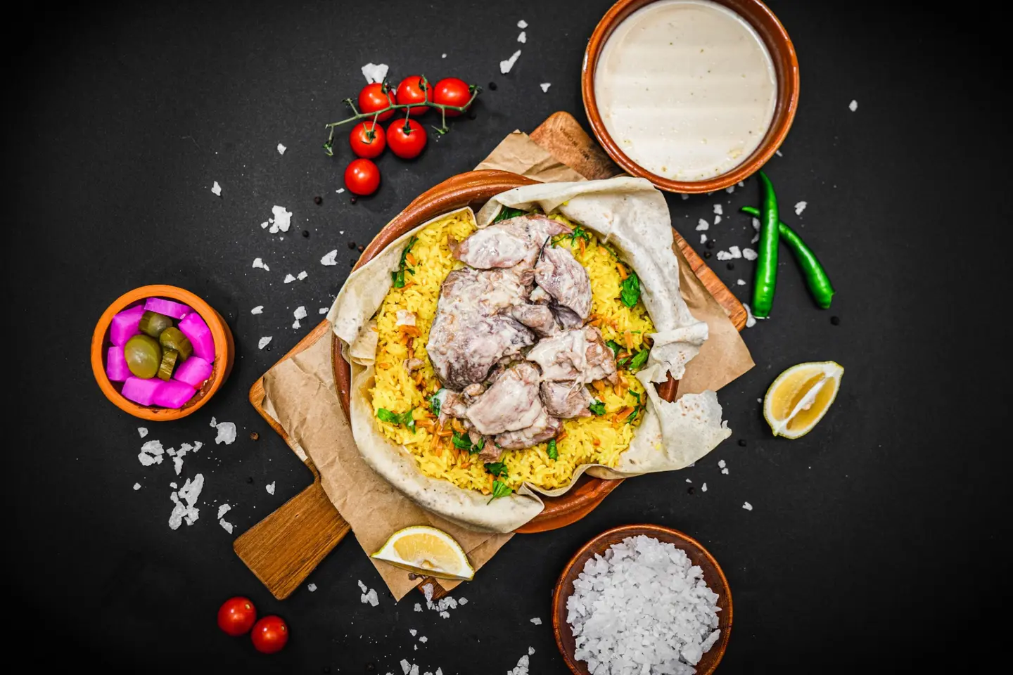 Meat Shanks Mansaf