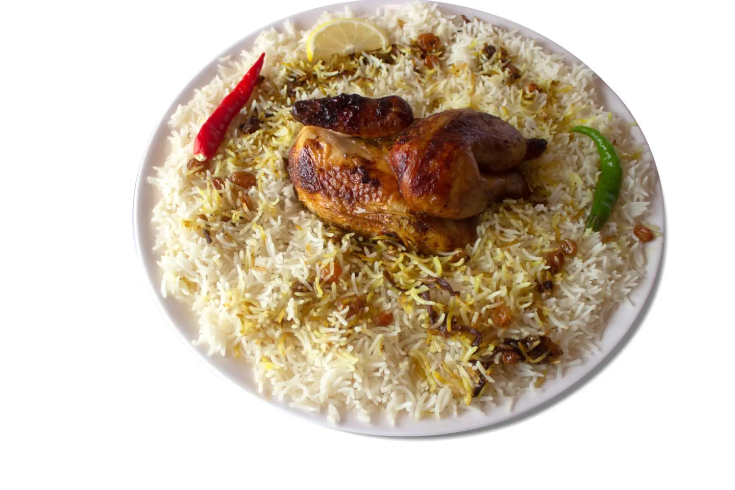 Grilled Chicken Half