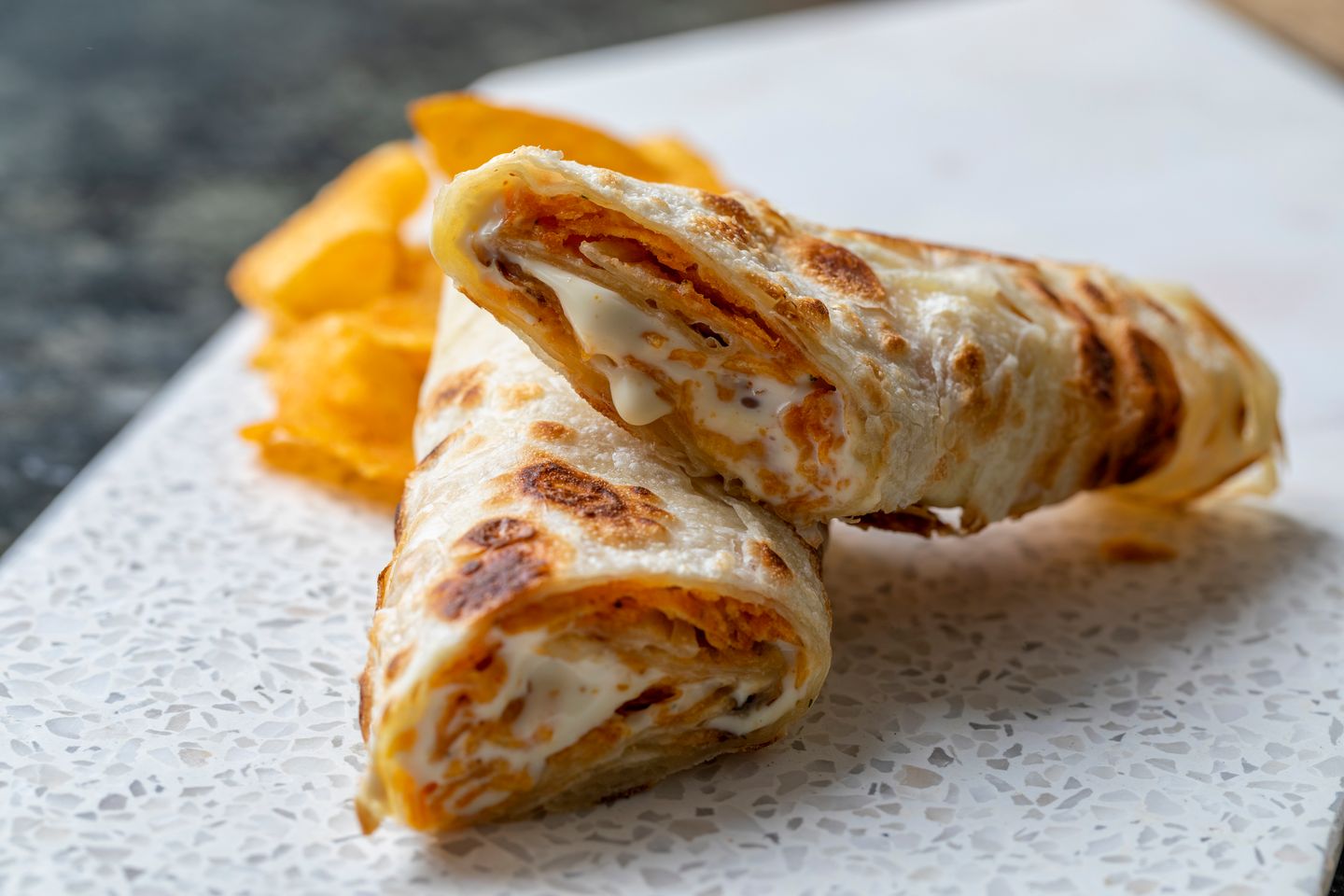 جبن مع بطاطس عمان